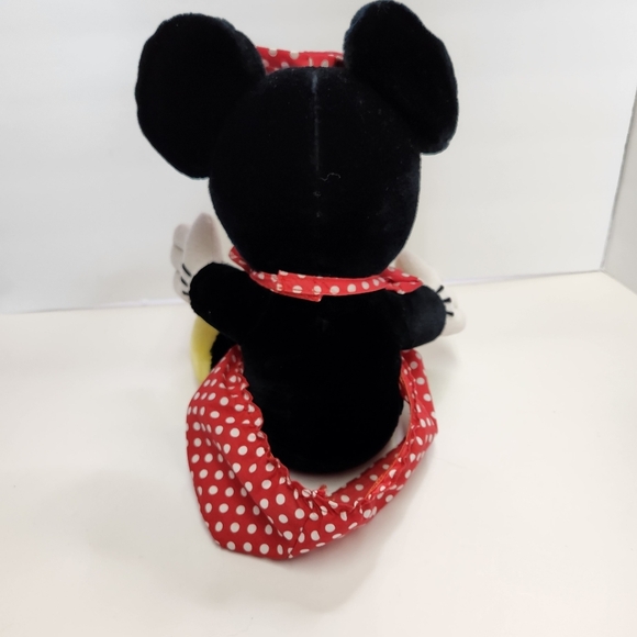 Vintage Walt Disney Minnie Mouse Stuffed Animal Plush Disneyland Polka Dot - Picture 5 of 7
